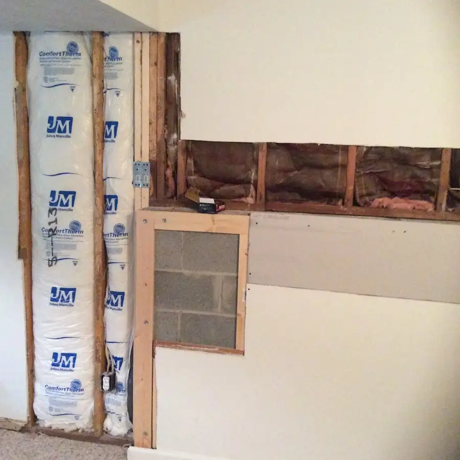Wall insulation replacement during Odor Removal & Deodorization in Cottage Lake